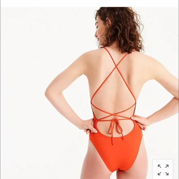 NWT J.Crew Playa Rockaway Ruched One-Piece Swimsuit - Picture 5 of 6